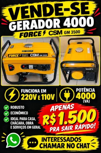 Vendo gerador de Luz