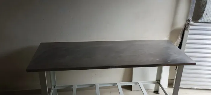 Mesa de produção inox
