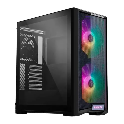 Gabinete Gamer Lian Li Lancool, 215 X ARGB, Preto