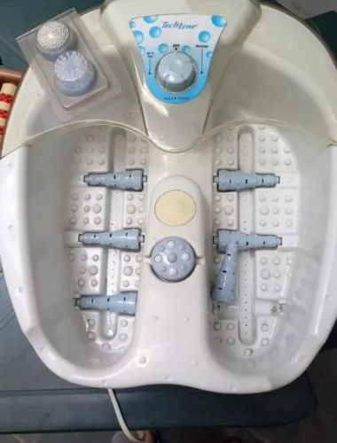hidromassagearor para os pés techline foot 1000 spa dos pés