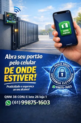 Placa de internet para motor de portão 