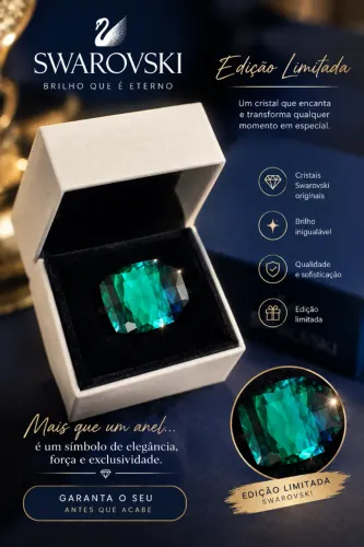 Anel Swarovski