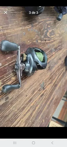 Carretilha shimano curado 200hg