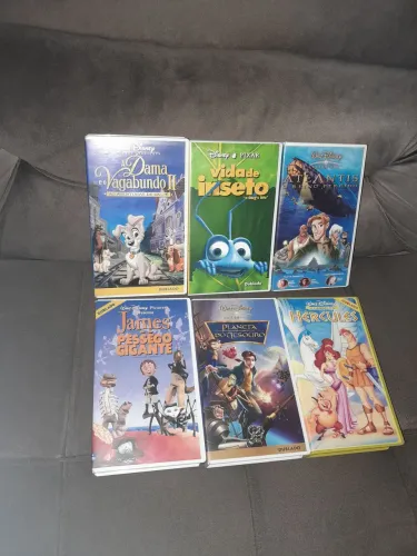 Lote de vhs Disney