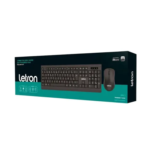 Kit de Teclado e Mouse sem fio