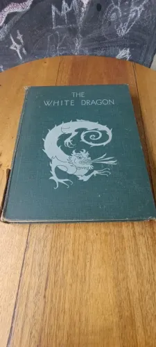 THE WITHE DRAGON ANTIGO LOGI DOUTHBY 1ª EDIÇÃO LIVRO RARO COM AS 10 GRAVURAS COLECIONADOR
