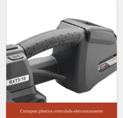 Máquina de arquear fita pet a bateria..