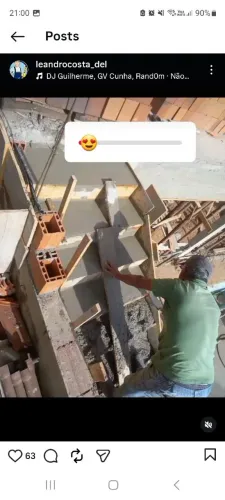 Trabalho com pedreiro