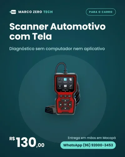 Scanner Automotivo com Tela
