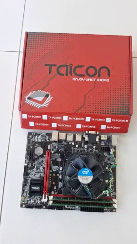 Kit Placa-Mãe LGA 1155 + Intel Core i5 3ª Gen + 16GB RAM DDR3. USADO