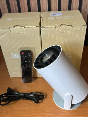 Projetor HY300 Smart Android WiFi Bluetooth Portátil - NOVO