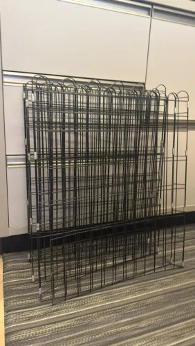 Cercado Para Cachorro de Pequeno e Medio Porte 100 cm × 100 cm x 60 cm