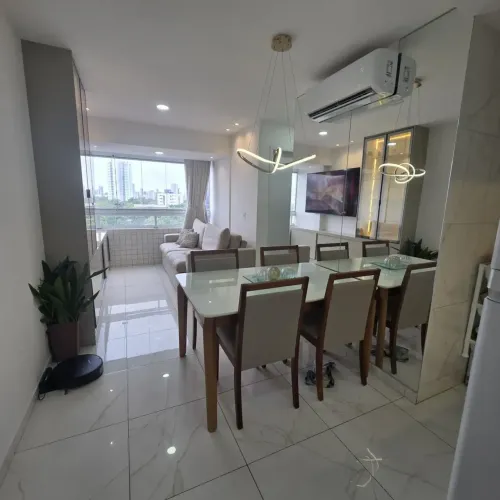 Apartamento a venda com 2 quartos sendo 1 suíte, MOBILIADO, pronto pra morar