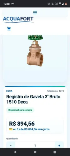 Registro gaveta