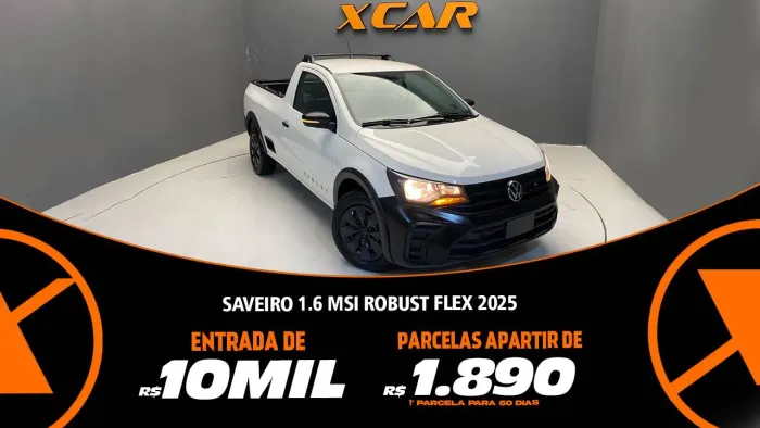 Volkswagen Saveiro Robust 1.6 Total Flex 16V 2025