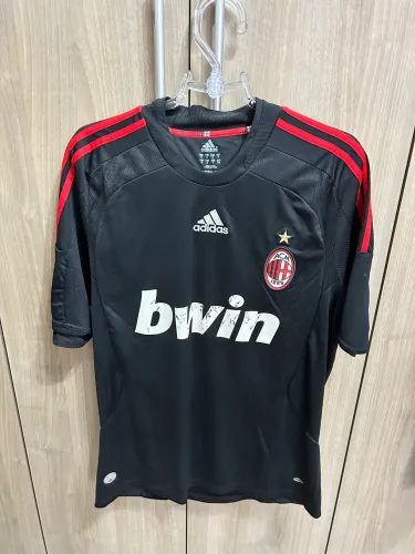 Camiseta Milan Preta Adidas - Tamanho M