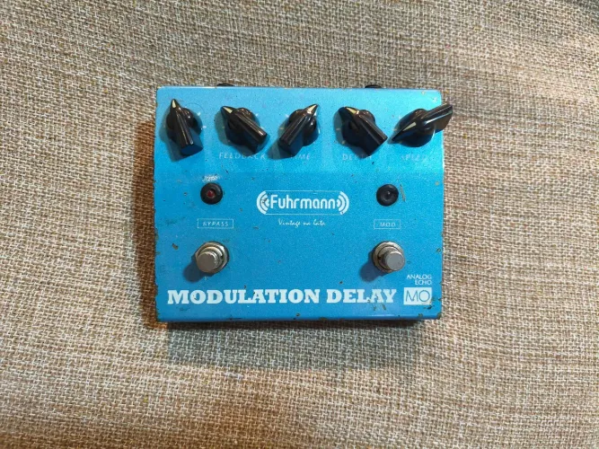 Pedal Fuhrmann Modulation Delay - Som Analógico