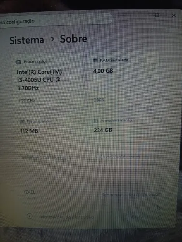 Notebook Dell