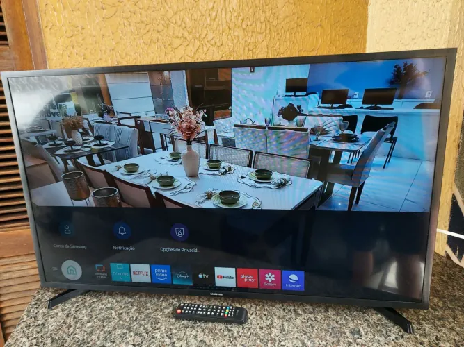 Tv Smart Samsung 43 polegadas Tizen 