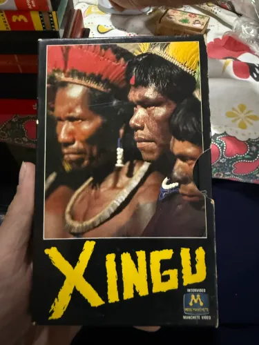 Fita VHS Xingu - Documentário Rede Manchete / Embrafilme