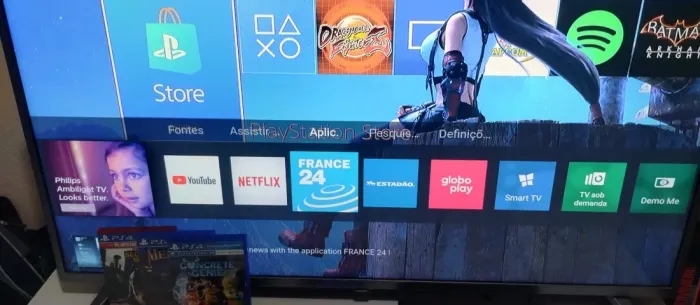 Tv Philips 50 4k Série 6500. 