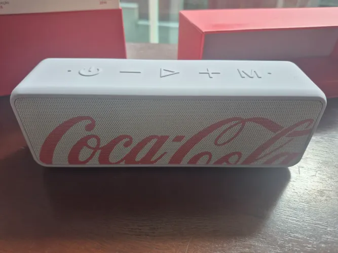 Caixa de som Coca-Cola