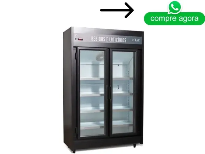 Freezer Auto Serviço 2 Portas Polar Novo