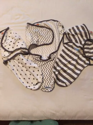 Kit 3 Cueiros CuddleBug importados 