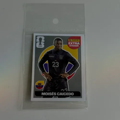 figurinha copa do mundo 2026 legend prata moises caicedo