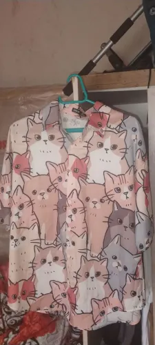 Camisa de gatinho shein 