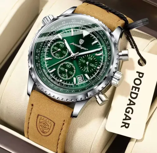 Relógio poedagar super elegante em super oferta R$137,00