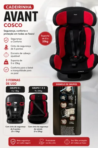 Cadeira infantil para automóvel
