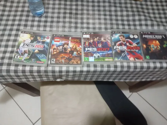 ? Lote de 5 jogos originais de ps3