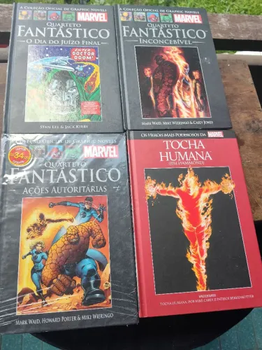 Lote HQs Quarteto Fantástico