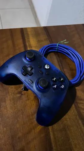 Controle Gamesir T7 Com Fio Para XBOX Series XIs, XBOX One E PC - Hall Effect, Azul Escuro