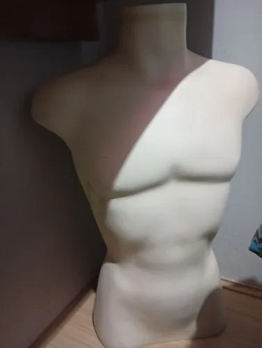 Manequim busto masculino 