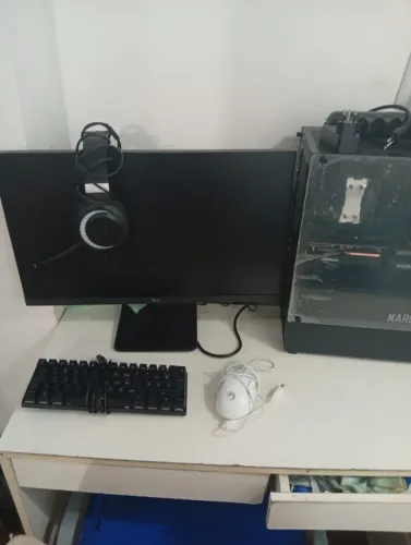 Computador Gamer Completo AMD Ryzen 5500 RX7600 RAM16GB
