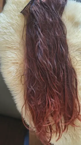 Mega hair fibra mesclado