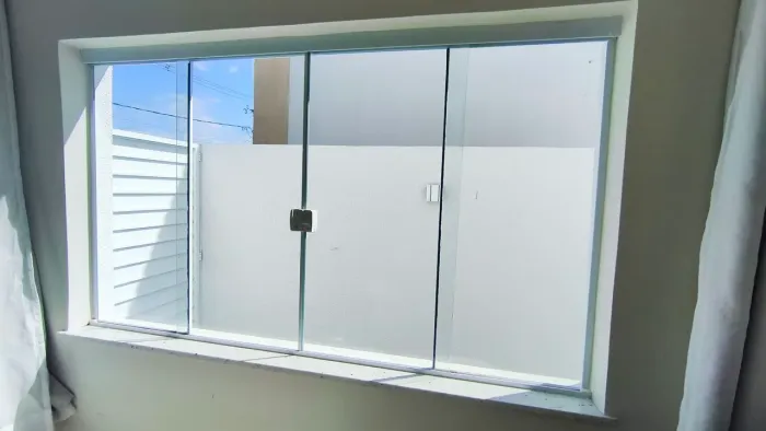 Janela com esquadria de Aluminio