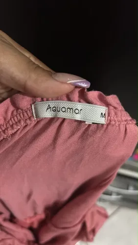 Vestido longo rosa