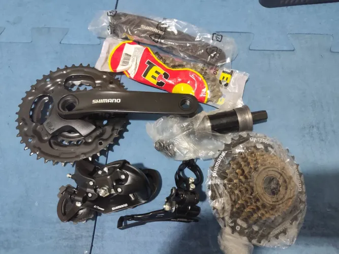 Kit Shimano de 21 vel novo . Ji