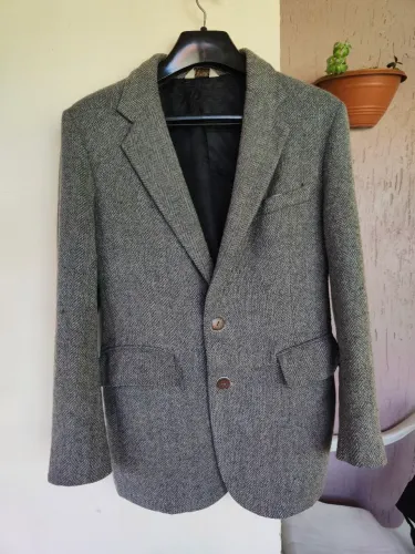 Blazer de lã pura americano