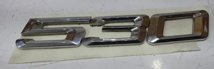 Emblema Tampa Traseira Letreiro Lifan 530 2015 - 2018 Prateado