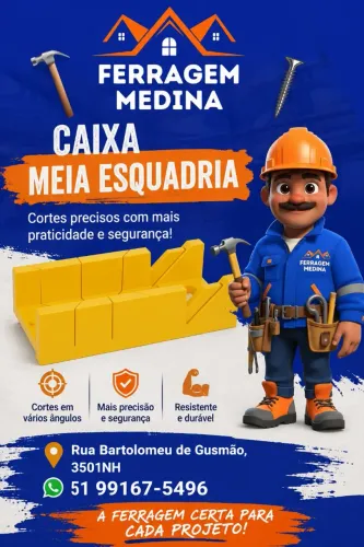 Meia Caixa esquadria 