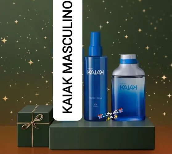 KIT KAIAK TRADICIONAL MASCULINO NATURA 
