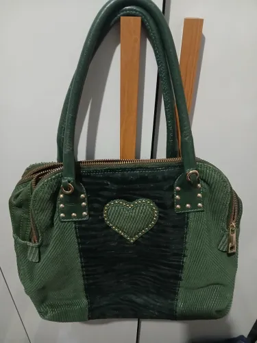 Bolsa luz da lua linda de couro