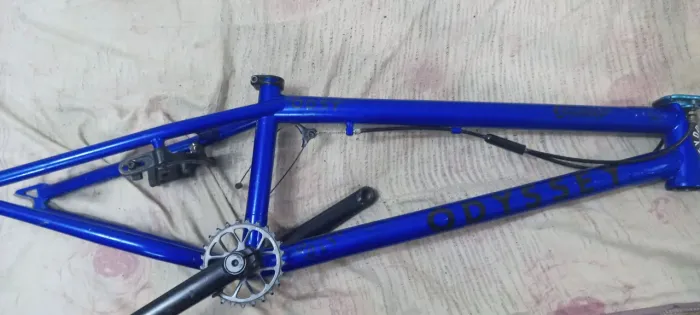 Quadro bmx master cromo