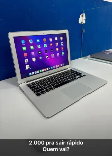Macbook Air 2017 pra vender logo