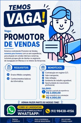 Promotor de vendas