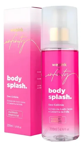 Body Splash Infinity Colônia 200ml - Wepink